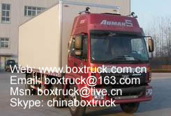 Dry box truck